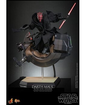 Hot Toys Star Wars: The Phantom Menace Action Figure 1/6 Darth Maul with Speeder 29 cm Hot Toys Star Wars: The Phantom Menace Action Figure 1/6 Darth Maul with Speeder 29 cm