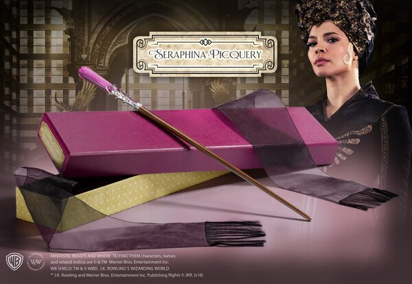 The Noble Collection Fantastic Beasts Wand Seraphina Picquery (Ollivanders) The Noble Collection Fantastic Beasts Wand Seraphina Picquery (Ollivanders)