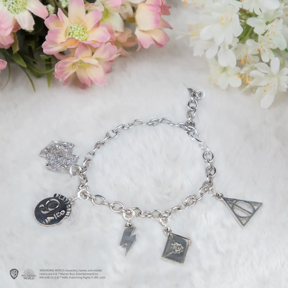 Cinereplicas Harry Potter 5 Charms Bracelet Cinereplicas Harry Potter 5 Charms Bracelet
