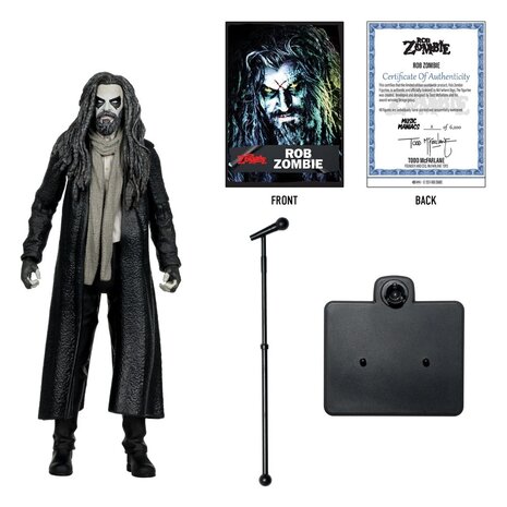 McFarlane Toys Metal Music Maniacs Action Figure Wave 2 Rob Zombie 15 cm McFarlane Toys Metal Music Maniacs Action Figure Wave 2 Rob Zombie 15 cm