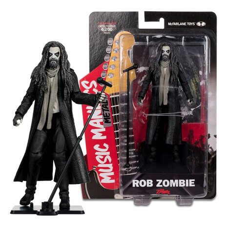 McFarlane Toys Metal Music Maniacs Action Figure Wave 2 Rob Zombie 15 cm McFarlane Toys Metal Music Maniacs Action Figure Wave 2 Rob Zombie 15 cm