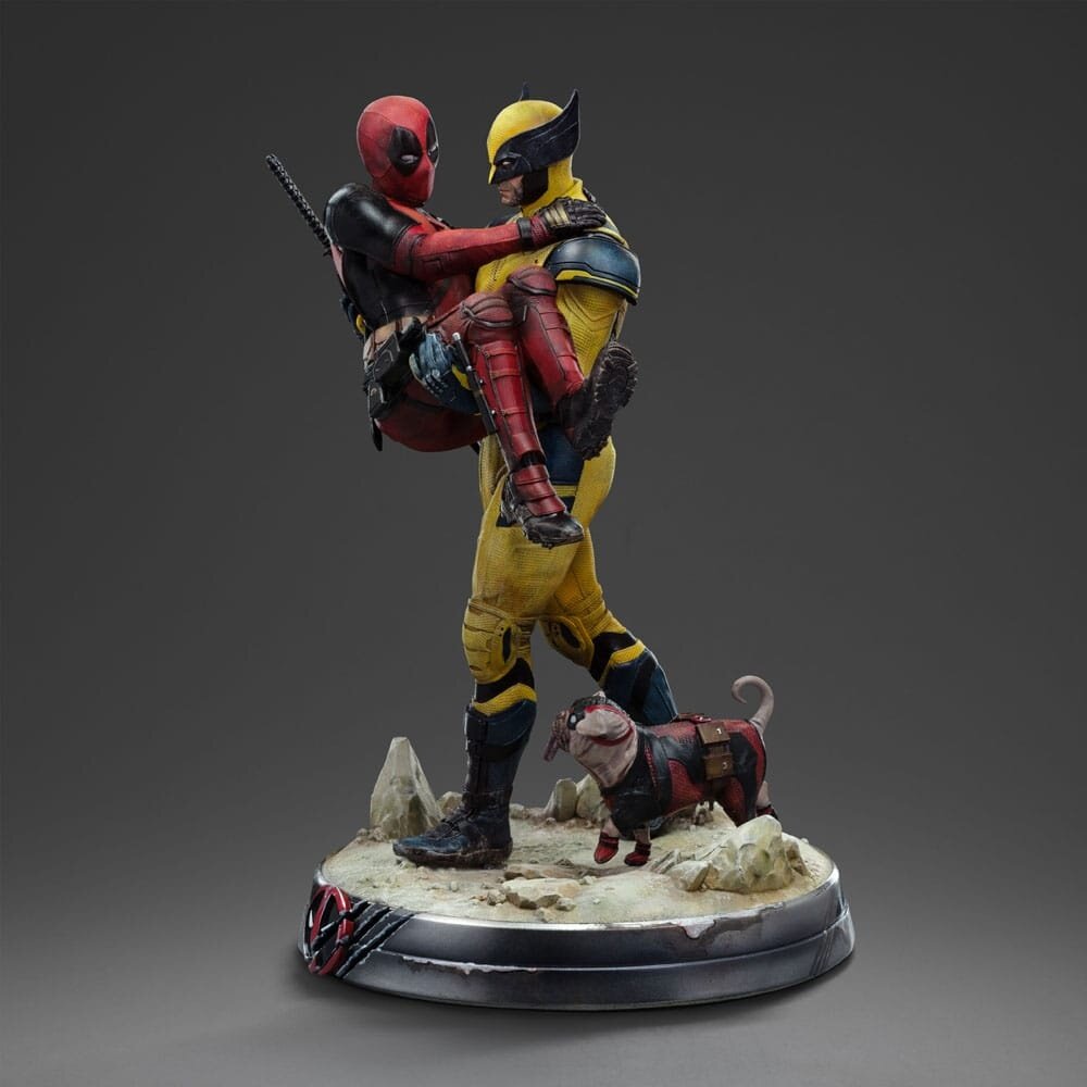 Iron Studios Deadpool Deluxe Art Scale Statue 1/10 Deadpool & Wolverine 21 cm Iron Studios Deadpool Deluxe Art Scale Statue 1/10 Deadpool & Wolverine 21 cm