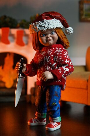Child's Play Action Figure Ultimate Chucky (Holiday Edition
