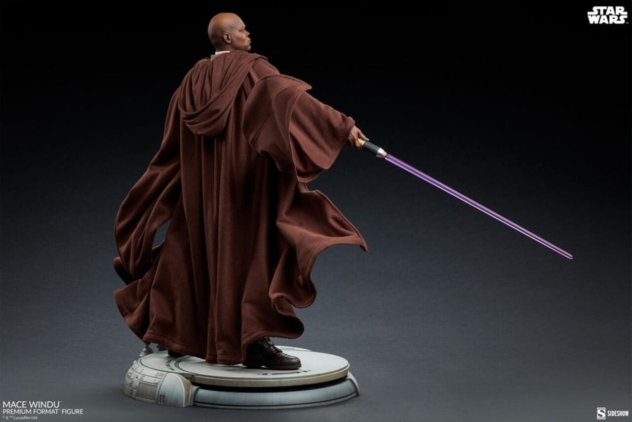 Sideshow Collectibles Star Wars Episode III Premium Format Figure Mace Windu 53 cm Sideshow Collectibles Star Wars Episode III Premium Format Figure Mace Windu 53 cm