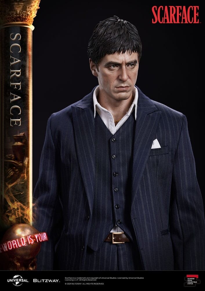 Blitzway Scarface Superb Scale Statue 1/4 Tony Montana 53 cm Blitzway Scarface Superb Scale Statue 1/4 Tony Montana 53 cm