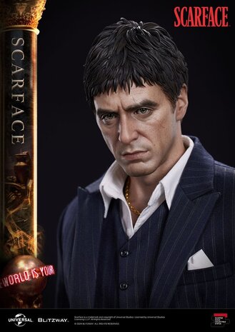 Blitzway Scarface Superb Scale Statue 1/4 Tony Montana 53 cm Blitzway Scarface Superb Scale Statue 1/4 Tony Montana 53 cm