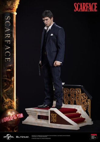 Blitzway Scarface Superb Scale Statue 1/4 Tony Montana 53 cm Blitzway Scarface Superb Scale Statue 1/4 Tony Montana 53 cm