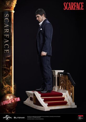 Blitzway Scarface Superb Scale Statue 1/4 Tony Montana 53 cm Blitzway Scarface Superb Scale Statue 1/4 Tony Montana 53 cm