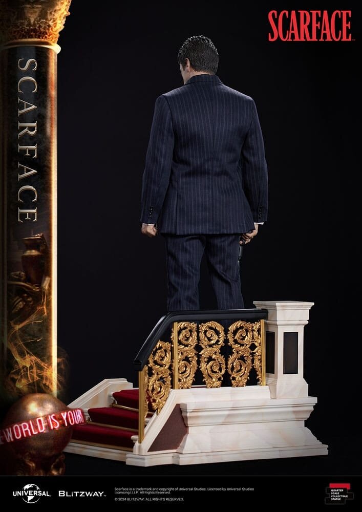 Blitzway Scarface Superb Scale Statue 1/4 Tony Montana 53 cm Blitzway Scarface Superb Scale Statue 1/4 Tony Montana 53 cm