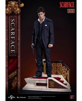 Blitzway Scarface Superb Scale Statue 1/4 Tony Montana (Rooted Hair Version) 53 cm Blitzway Scarface Superb Scale Statue 1/4 Tony Montana (Rooted Hair Version) 53 cm