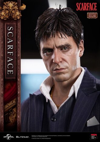 Blitzway Scarface Superb Scale Statue 1/4 Tony Montana (Rooted Hair Version) 53 cm Blitzway Scarface Superb Scale Statue 1/4 Tony Montana (Rooted Hair Version) 53 cm