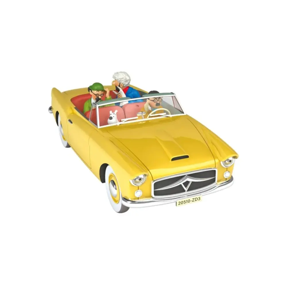 Tintinimaginatio Tintin Voiture 1/24 #24 Le Cabriolet Bordure Tintinimaginatio Tintin Voiture 1/24 #24 Le Cabriolet Bordure