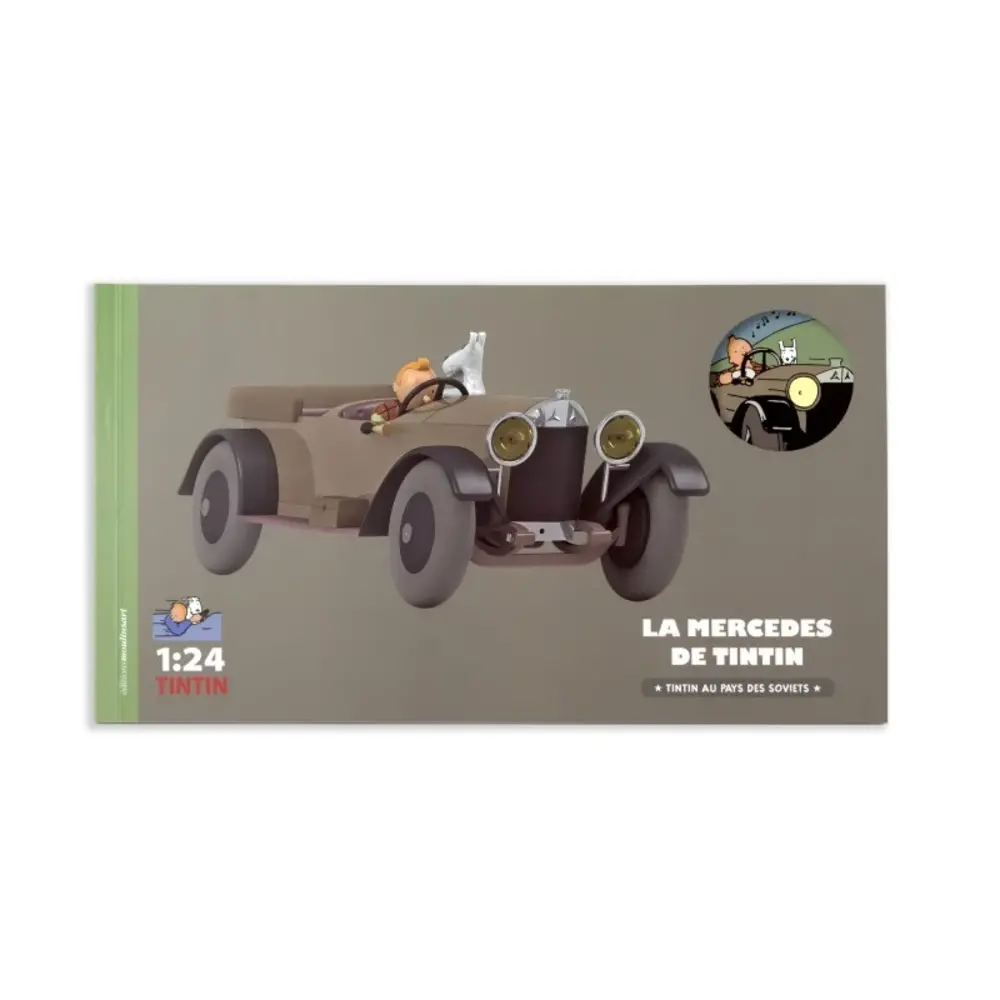 Tintinimaginatio Tintin Car 1/24 #31 Tintin's Mercedes Tintinimaginatio Tintin Car 1/24 #31 Tintin's Mercedes