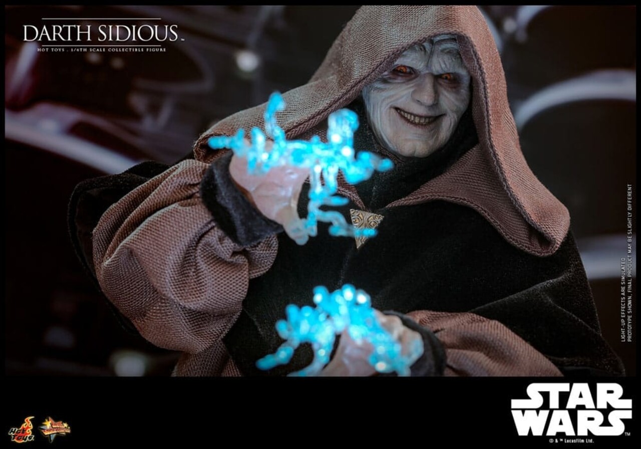 Hot Toys Star Wars Action Figure 1/6 Darth Sidious 29 cm Hot Toys Star Wars Action Figure 1/6 Darth Sidious 29 cm