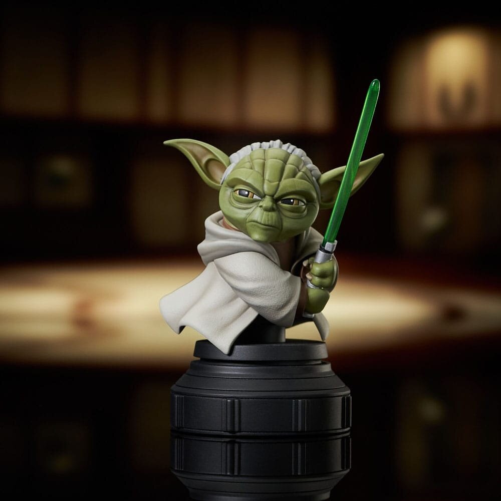 Gentle Giant Star Wars The Clone Wars Bust 1/7 Yoda 13 cm Gentle Giant Star Wars The Clone Wars Bust 1/7 Yoda 13 cm