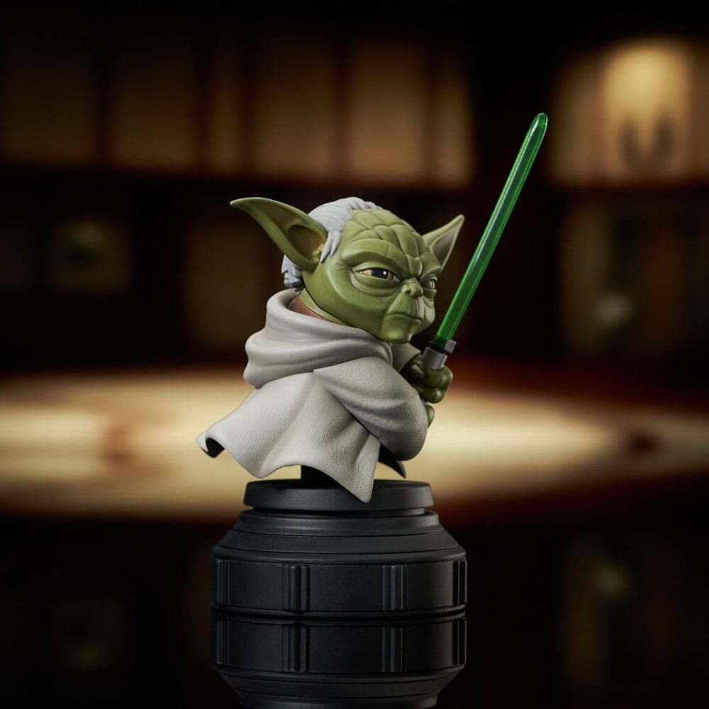 Gentle Giant Star Wars The Clone Wars Bust 1/7 Yoda 13 cm Gentle Giant Star Wars The Clone Wars Bust 1/7 Yoda 13 cm