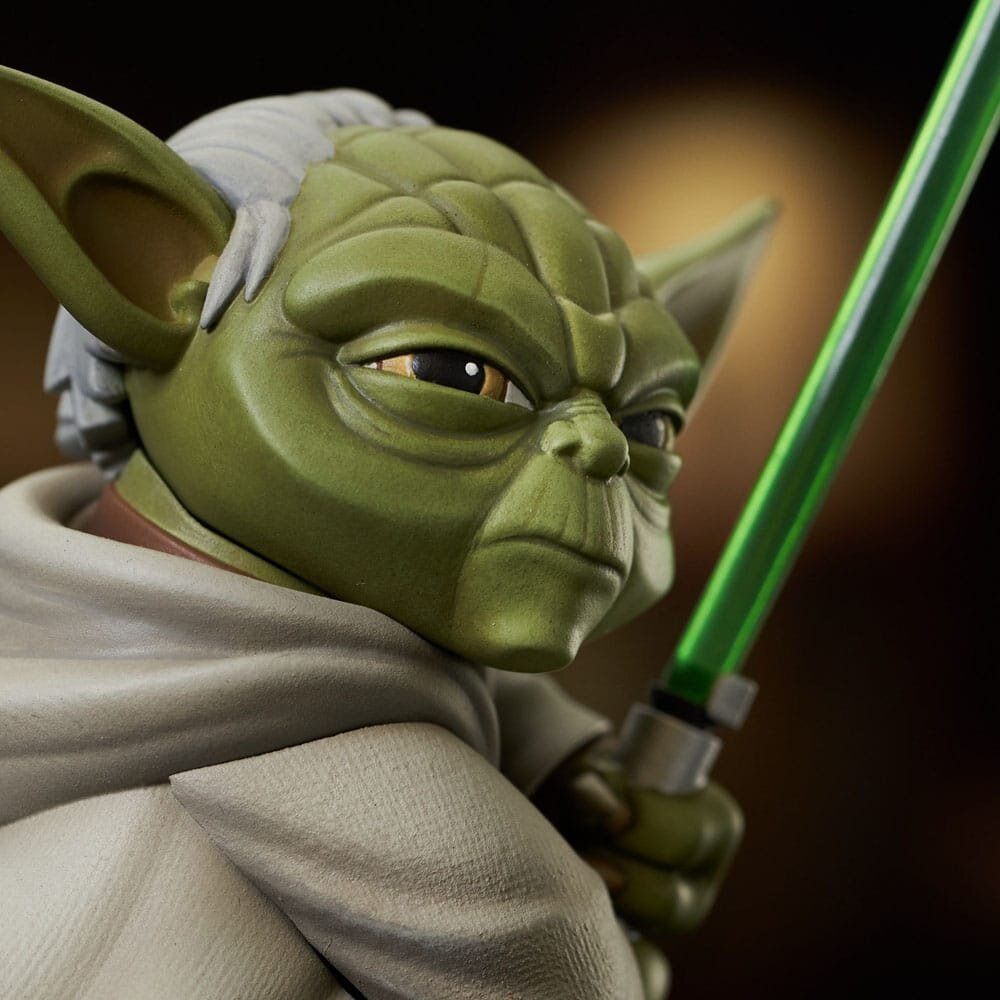 Gentle Giant Star Wars The Clone Wars Bust 1/7 Yoda 13 cm Gentle Giant Star Wars The Clone Wars Bust 1/7 Yoda 13 cm