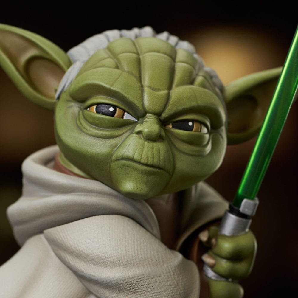 Gentle Giant Star Wars The Clone Wars Bust 1/7 Yoda 13 cm Gentle Giant Star Wars The Clone Wars Bust 1/7 Yoda 13 cm
