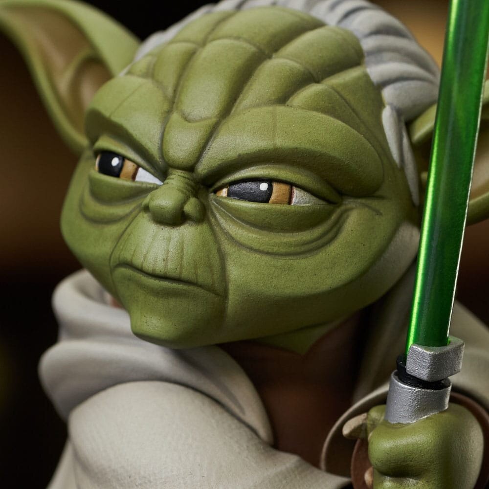 Gentle Giant Star Wars The Clone Wars Bust 1/7 Yoda 13 cm Gentle Giant Star Wars The Clone Wars Bust 1/7 Yoda 13 cm