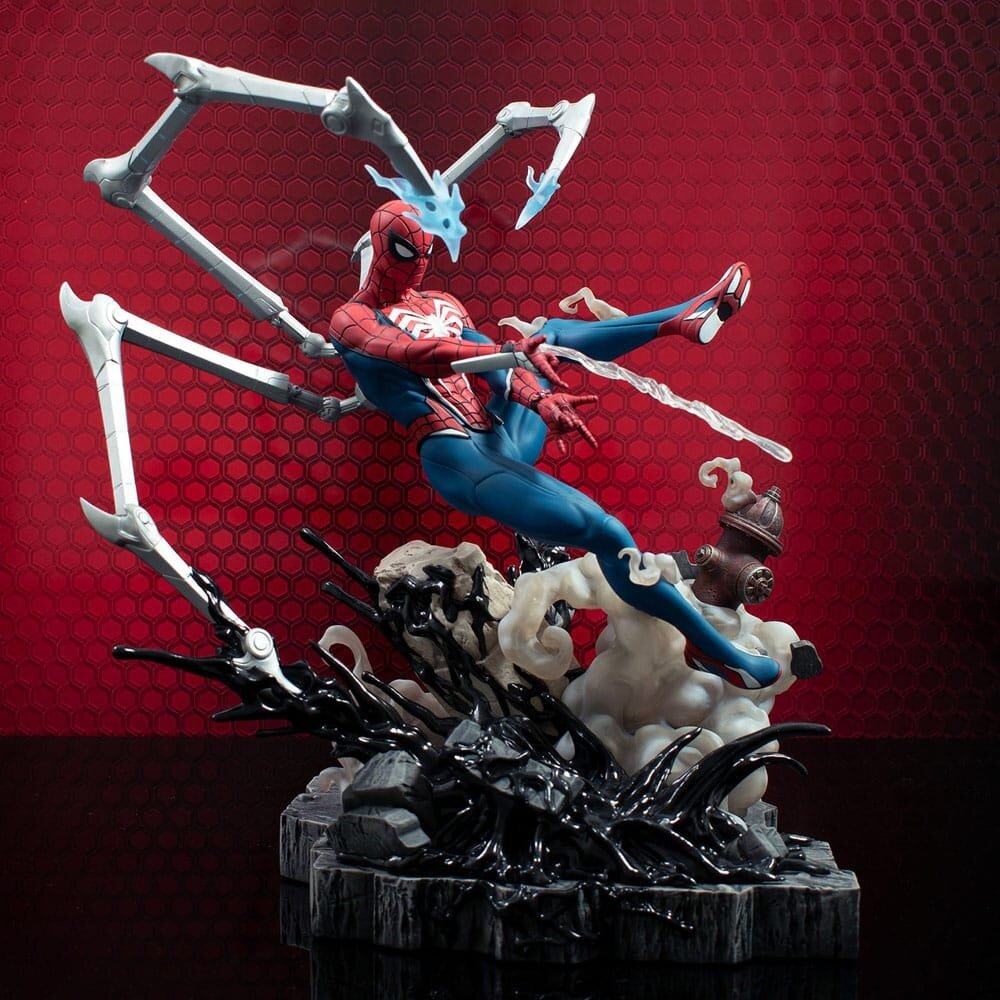Diamond Select Toys Marvel's Spider-Man 2 Marvel Gallery Deluxe PVC Diorama Spider-Man (Gamerverse) 30 cm Diamond Select Toys Marvel's Spider-Man 2 Marvel Gallery Deluxe PVC Diorama Spider-Man (Gamerverse) 30 cm