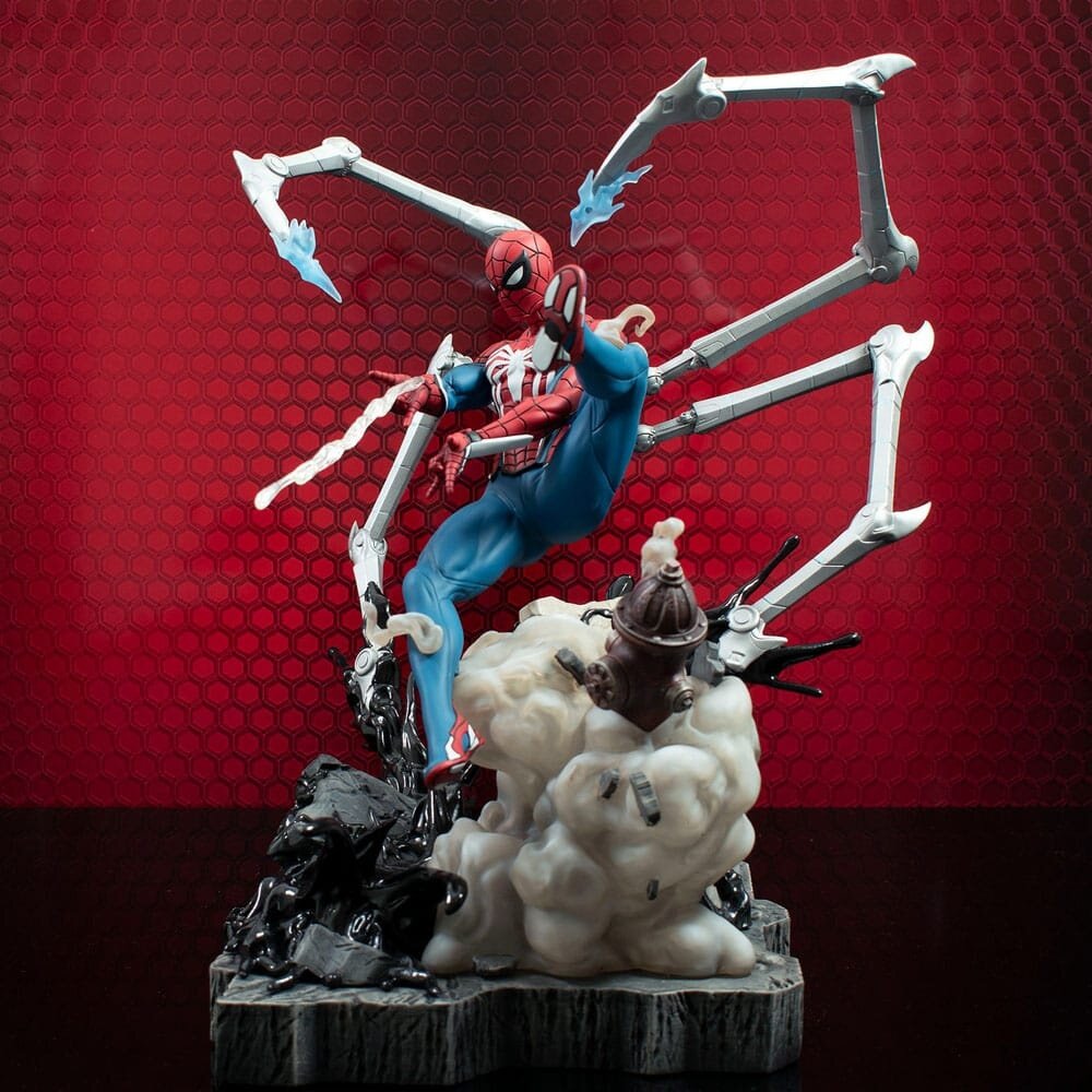 Diamond Select Toys Marvel's Spider-Man 2 Marvel Gallery Deluxe PVC Diorama Spider-Man (Gamerverse) 30 cm Diamond Select Toys Marvel's Spider-Man 2 Marvel Gallery Deluxe PVC Diorama Spider-Man (Gamerverse) 30 cm