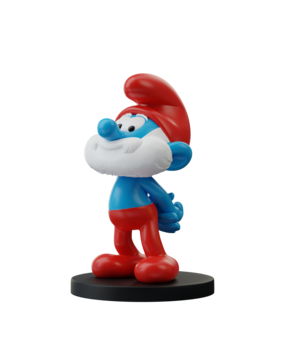 Blue Resin Les Schtroumpfs Statuette Grand Schtroumpf 11 cm Blue Resin Les Schtroumpfs Statuette Grand Schtroumpf 11 cm