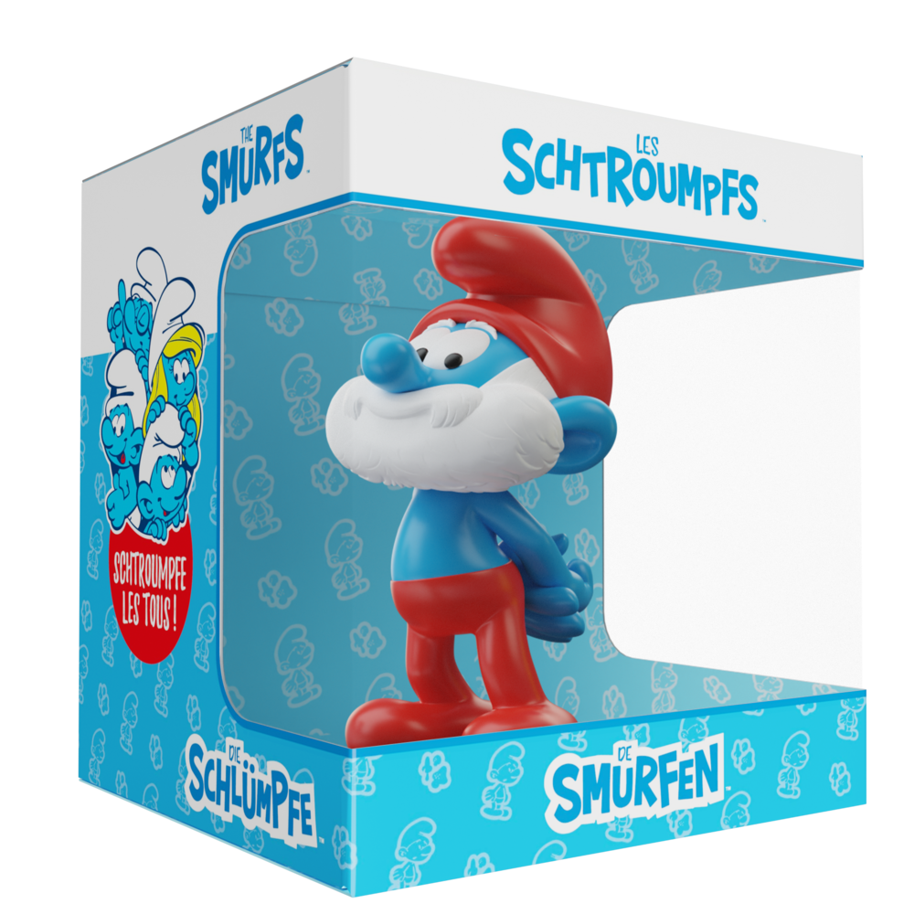 Blue Resin Les Schtroumpfs Statuette Grand Schtroumpf 11 cm Blue Resin Les Schtroumpfs Statuette Grand Schtroumpf 11 cm