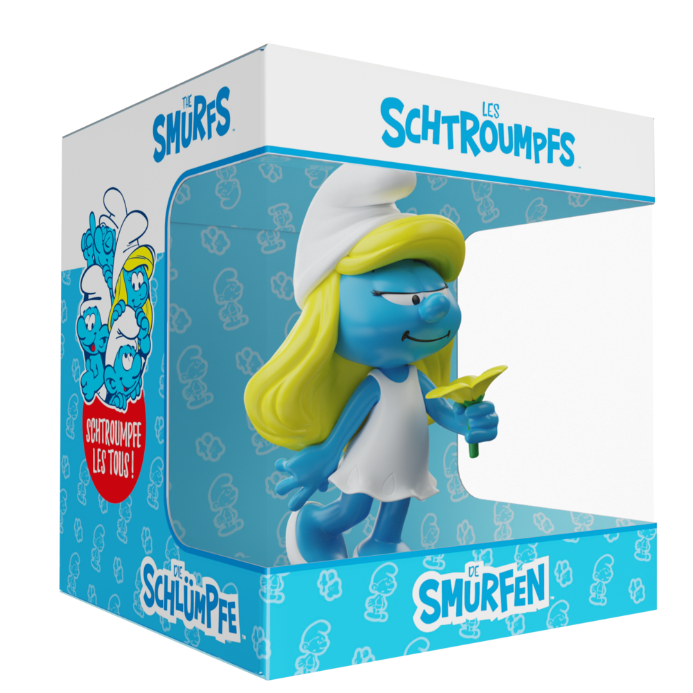 Blue Resin Les Schtroumpfs Statuette Schtroumpfette 11 cm Blue Resin Les Schtroumpfs Statuette Schtroumpfette 11 cm