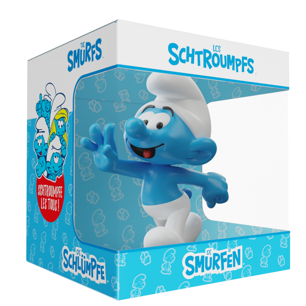 Blue Resin The Smurfs Statuette Smurf 11 cm Blue Resin The Smurfs Statuette Smurf 11 cm