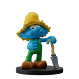 Blue Resin Les Schtroumpfs Statuette Schtroumpf Fermier 11 cm Blue Resin Les Schtroumpfs Statuette Schtroumpf Fermier 11 cm