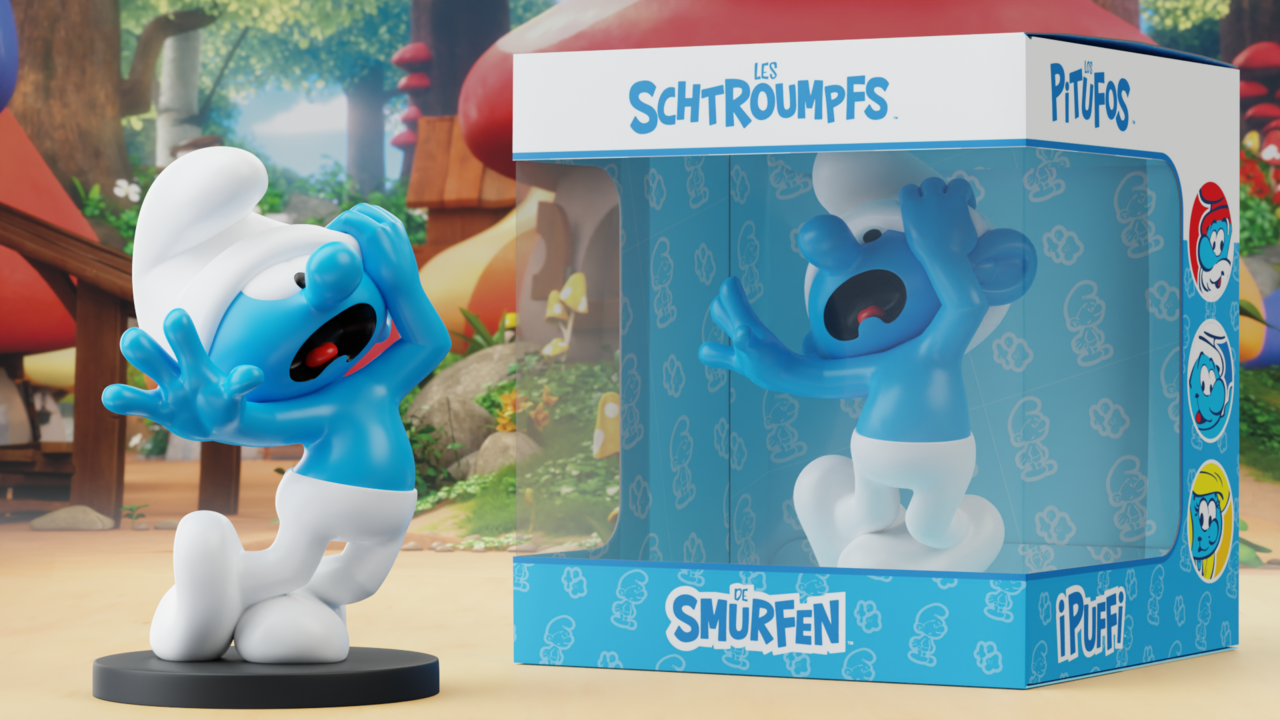 Blue Resin Les Schtroumpfs Statuette Schtroumpfs Maladroit 11 cm Blue Resin Les Schtroumpfs Statuette Schtroumpfs Maladroit 11 cm