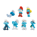 Plastoy The Smurfs Set of 7 Smurfs 4 cm