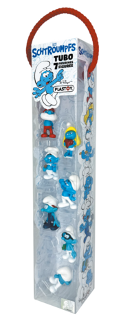 Plastoy Les Schtroumpfs Set de 7 Schtroumpfs 4 cm Plastoy Les Schtroumpfs Set de 7 Schtroumpfs 4 cm