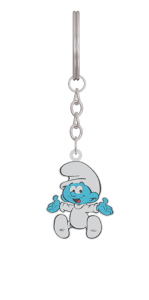 Puppy De Smurfen Metalen Sleutelhanger Babysmurf Puppy De Smurfen Metalen Sleutelhanger Babysmurf