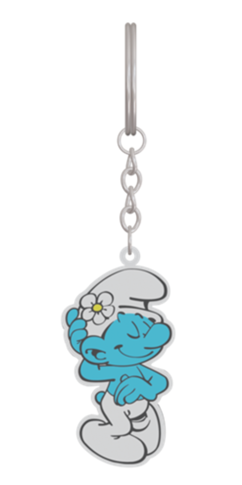 Puppy De Smurfen Metalen Sleutelhanger Hippe Smurf Puppy De Smurfen Metalen Sleutelhanger Hippe Smurf
