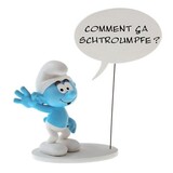 Plastoy De Smurfen Beeld Smurf met Tekstballon 15 cm Plastoy De Smurfen Beeld Smurf met Tekstballon 15 cm