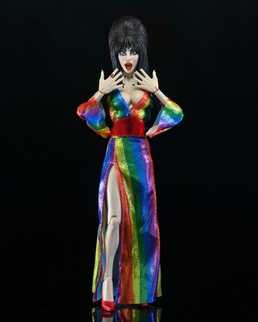 Neca Elvira, Mistress of the Dark Clothed Action Figure Over the Rainbow Elvira 20 cm Neca Elvira, Mistress of the Dark Clothed Action Figure Over the Rainbow Elvira 20 cm