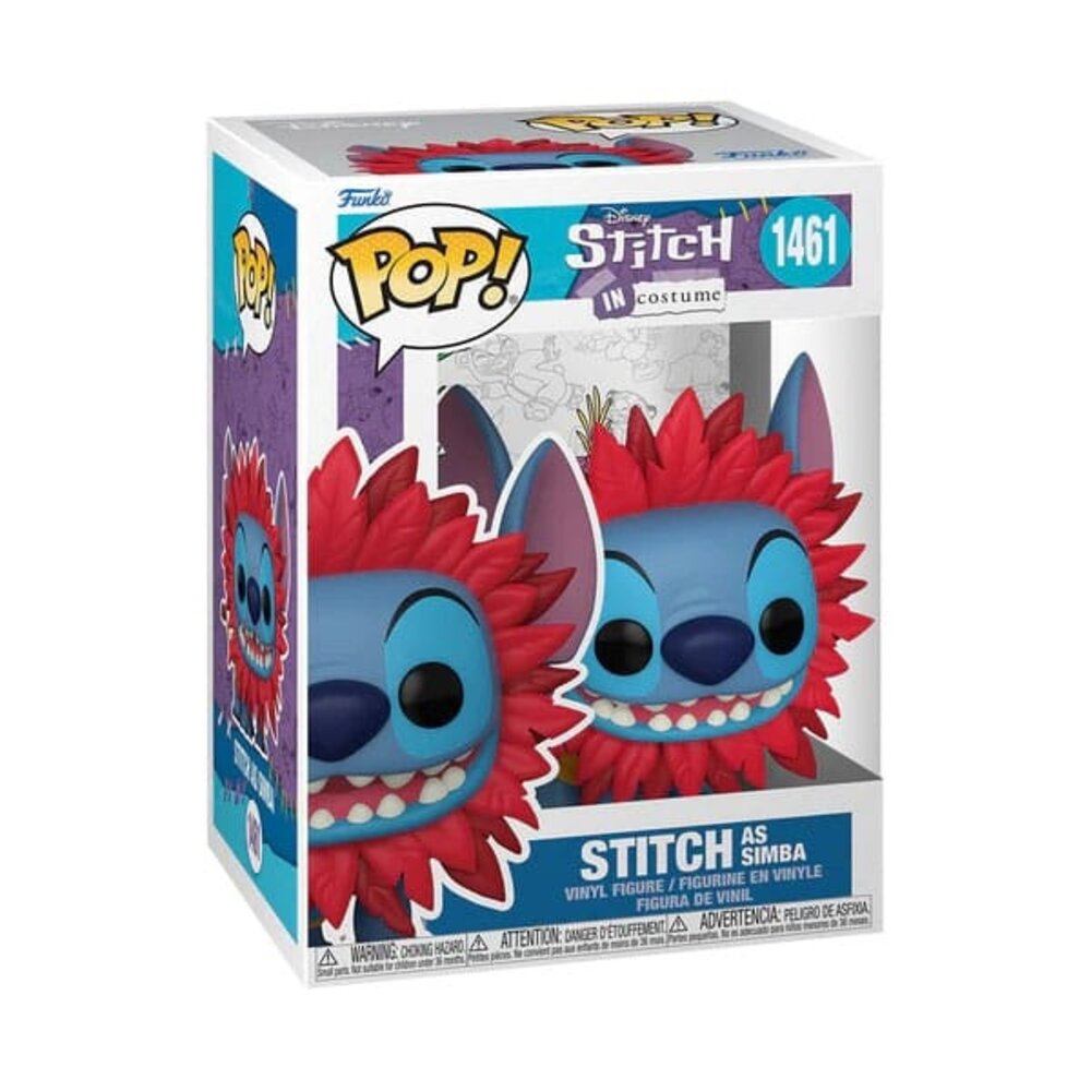 Funko Lilo & Stitch POP! & Buddy Vinyl Figure Costume- Simba #1461 Funko Lilo & Stitch POP! & Buddy Vinyl Figure Costume- Simba #1461
