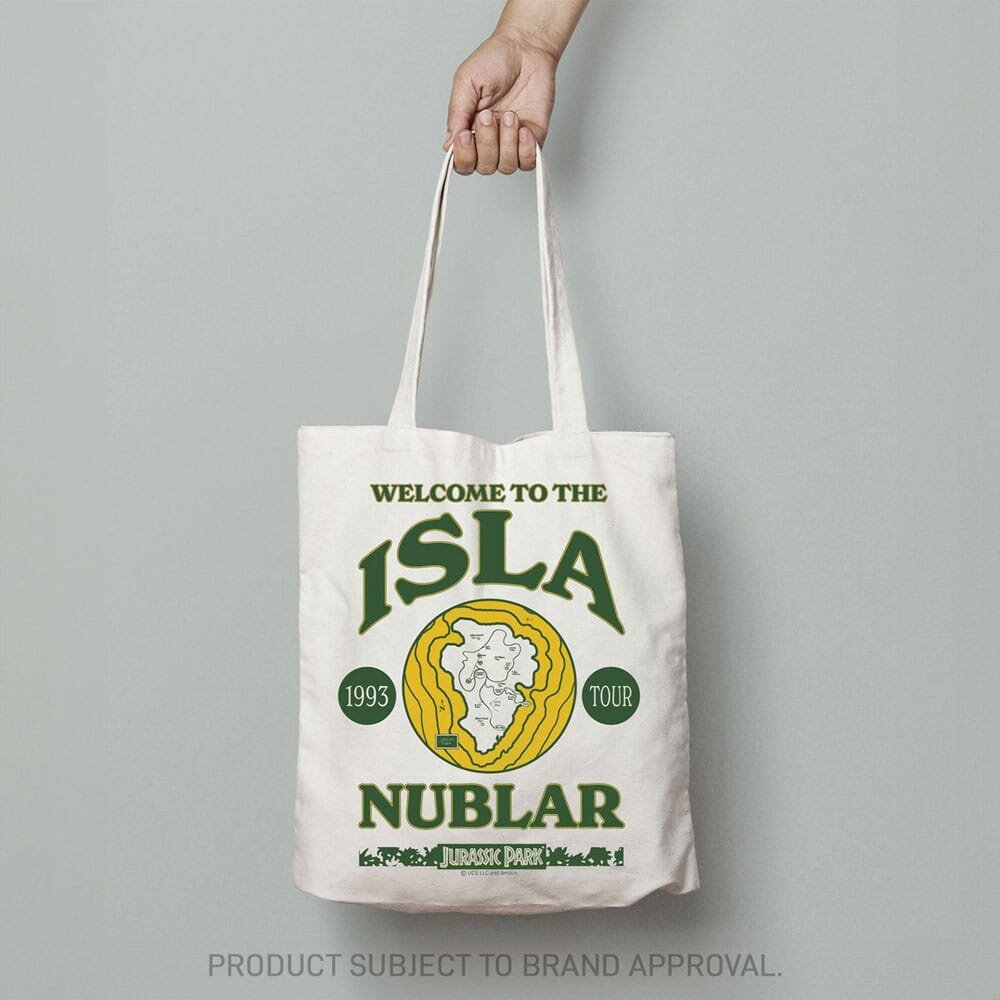 FaNaTtiK Jurassic Park Tote Bag Isla Nublar