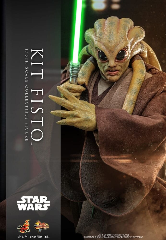 Hot Toys Star Wars Action Figure 1/6 Kit Fisto 32 cm Hot Toys Star Wars Action Figure 1/6 Kit Fisto 32 cm