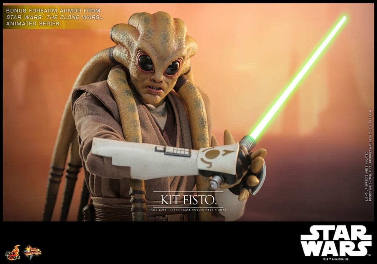 Hot Toys Star Wars Action Figure 1/6 Kit Fisto 32 cm Hot Toys Star Wars Action Figure 1/6 Kit Fisto 32 cm