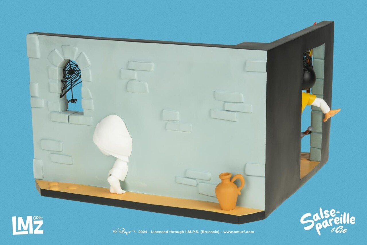 LMZ Collectibles Johan, Pirlouit et le fantôme du Sire Aldebert de Baufort 19 cm LMZ Collectibles Johan, Pirlouit et le fantôme du Sire Aldebert de Baufort 19 cm