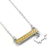 The Carat Shop Harry Potter Hufflepuff Plaque Necklace The Carat Shop Harry Potter Hufflepuff Plaque Necklace