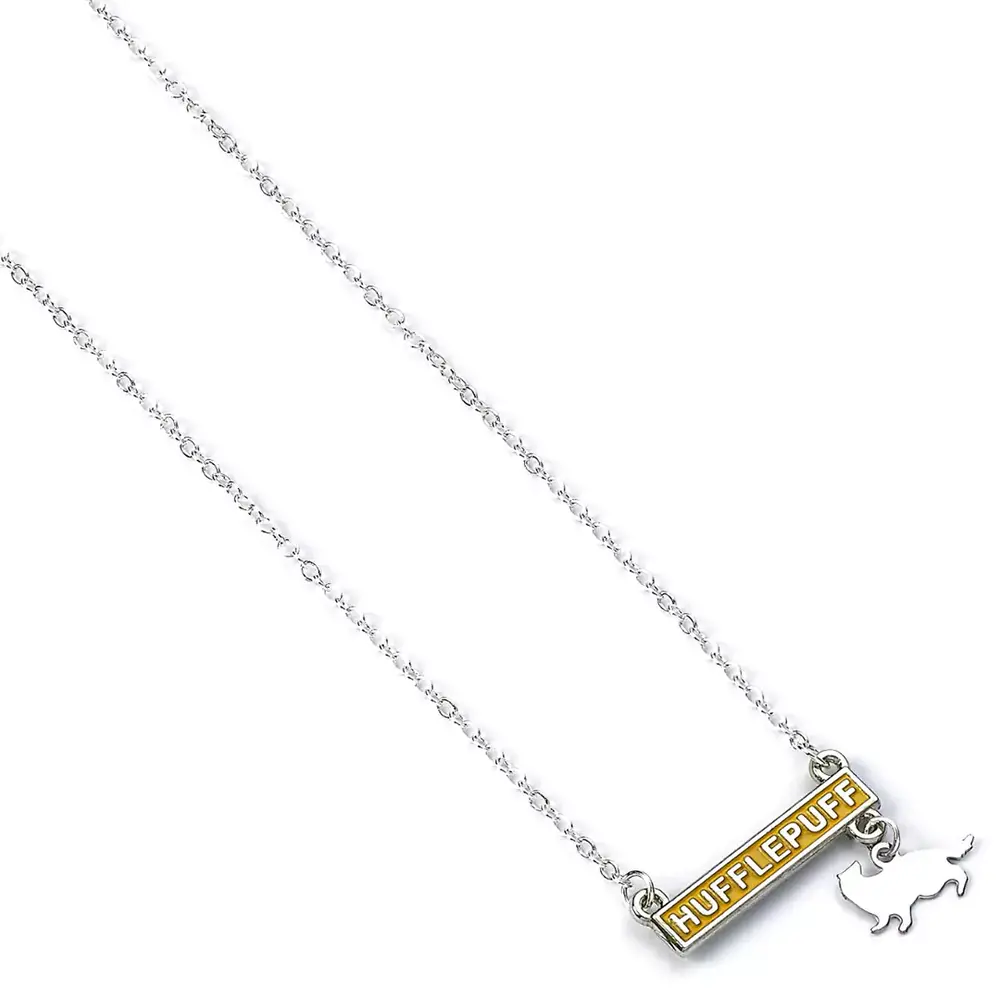 The Carat Shop Harry Potter Hufflepuff Plaque Ketting The Carat Shop Harry Potter Hufflepuff Plaque Ketting
