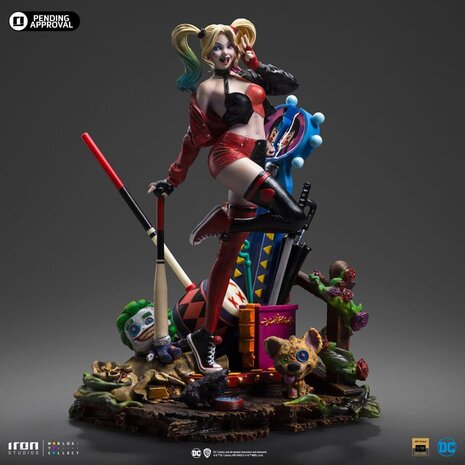 Iron Studios DC Comics Deluxe Art Scale Statue 1/10 Harley Quinn (Gotham City Sirens) 22 cm Iron Studios DC Comics Deluxe Art Scale Statue 1/10 Harley Quinn (Gotham City Sirens) 22 cm
