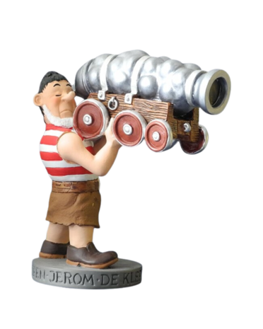 Parastone Suske en Wiske Beeldje Jerom met Kanon 17 cm Parastone Suske en Wiske Beeldje Jerom met Kanon 17 cm