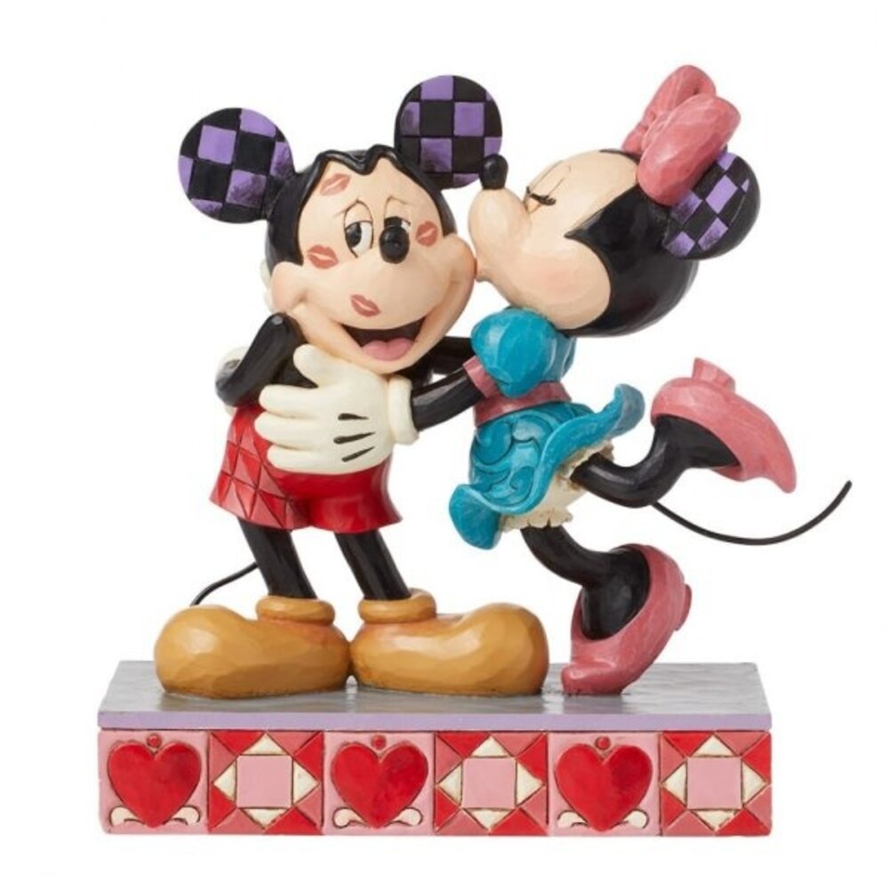 Disney Traditions Mickey & Minnie Mouse Hugs & Kisses 15 cm Disney Traditions Mickey & Minnie Mouse Hugs & Kisses 15 cm