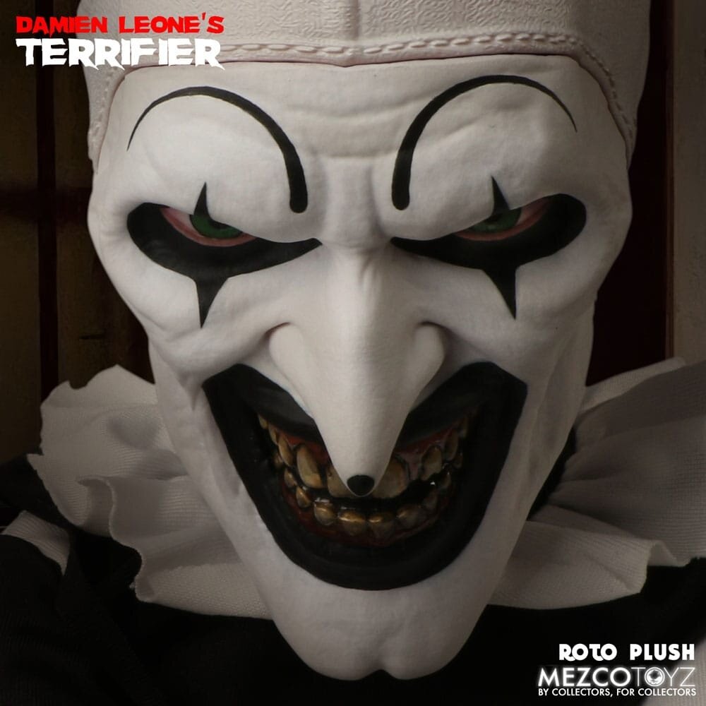Mezco Toyz Terrifier Roto Plush Figure Art the Clown 46 cm Mezco Toyz Terrifier Roto Plush Figure Art the Clown 46 cm