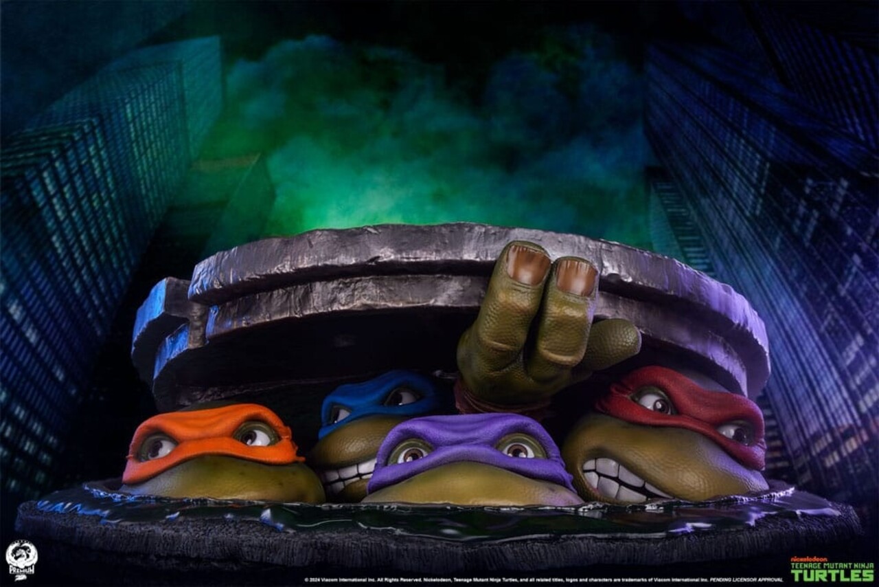 PCS Teenage Mutant Ninja Turtles Diorama Statue 1/1 Underground 41 cm PCS Teenage Mutant Ninja Turtles Diorama Statue 1/1 Underground 41 cm