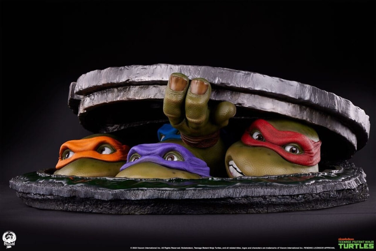 PCS Teenage Mutant Ninja Turtles Diorama Statue 1/1 Underground 41 cm PCS Teenage Mutant Ninja Turtles Diorama Statue 1/1 Underground 41 cm